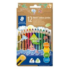 STAEDTLER Színes ceruza készlet, háromszögletű, STAEDTLER "Noris® colour jumbo 188", 12 különböző szín színes ceruza
