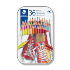 STAEDTLER Színes ceruza készlet, hatszögletû, STAEDTLER, 36 különbözõ szín színes ceruza