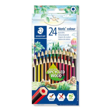 STAEDTLER Színes ceruza készlet, hatszögletű, staedtler &quot;noris colour 185&quot;, 24 különböző szín 185 cd24 02 színes ceruza