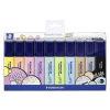 STAEDTLER Szövegkiemelő készlet, 1-5 mm,  "Textsurfer Classic Pastel", 10 különböző szín