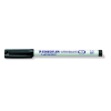  STAEDTLER Táblamarker, 1 mm, M, kúpos, STAEDTLER "Lumocolor 301", fekete