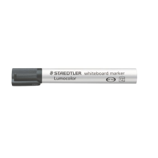 STAEDTLER Táblamarker, 2,5 mm, vágott, STAEDTLER "Lumocolor 351 B", fekete filctoll, marker