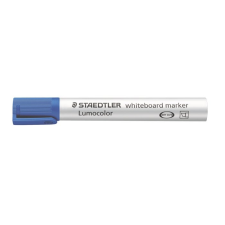 STAEDTLER Táblamarker, 2,5 mm, vágott, STAEDTLER "Lumocolor 351 B", kék filctoll, marker