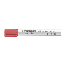 STAEDTLER Táblamarker, 2,5 mm, vágott, STAEDTLER "Lumocolor 351 B", piros filctoll, marker