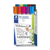 STAEDTLER Táblamarker készlet, 2 mm, kúpos, STAEDTLER "Lumocolor® 351", 10 különböző szín
