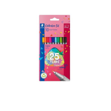 STAEDTLER Triplus® fineliner 334 Tűfilc készlet - Vegyes színek (10 db / csomag) filctoll, marker