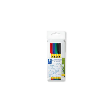 STAEDTLER Tűfilc készlet, 0,6 mm,  STAEDTLER "Noris® 307", 4 különböző szín filctoll, marker
