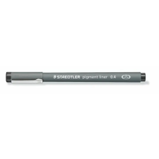  STAEDTLER Tusfilc, 0,4 mm, STAEDTLER "Pigment Liner 308", fekete filctoll, marker
