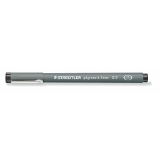 STAEDTLER Tusfilc, 0,5 mm, STAEDTLER "Pigment Liner 308", fekete filctoll, marker