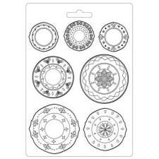 Stamperia Casa Granada Plates Öntőforma A5 Soft Mould (1 db) gyertyaöntő forma