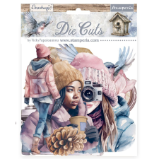 Stamperia Dewdrops Kivágatok Die Cuts Assorted (1 csomag) matrica