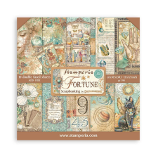 Stamperia Fortune Papírkészlet 12" (30 cm) Paper Pack (10 ív) decoupage papír