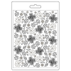 Stamperia House of Roses Öntőforma A5 Clovers Soft Mould (1 db)