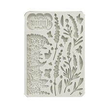 Stamperia Lavender Szilikon öntőforma A5 Elements Silicon Mould (1 db) gyertyaöntő forma