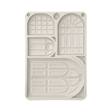 Stamperia Masquerade Szilikon öntőforma A5 Windows Silicon Mould (1 db) gyertyaöntő forma