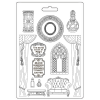 Stamperia Master of Magic Öntőforma A4 Room Soft Mould (1 db)