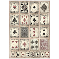 Stamperia Master of Magic Rízspapír A4 Cards Rice Paper (1 ív) decoupage papír