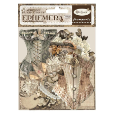 Stamperia Old Lace Kivágatok - öntapadós Ephemera (1 csomag) matrica