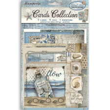 Stamperia Silent Sea Kivágatok Cards Collection (1 csomag) matrica