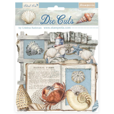 Stamperia Silent Sea Kivágatok Die Cuts Assorted (1 csomag) matrica