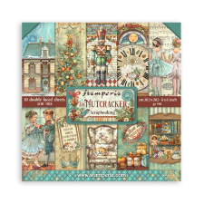 Stamperia The Nutcracker Papírkészlet 8" (20 cm) Paper Pack (10 ív) decoupage papír