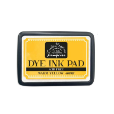 Stamperia Tintapárna , Warm yellow Create Happiness / Stamperia Dye Ink Pad (1 db) bélyegző