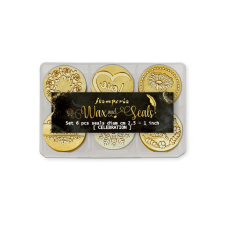 Stamperia Viaszpecsét fej készlet 25 mm - Celebration Set - - Wax Seal (6 db) pecsételés