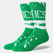 Stance overspray boston celtics zokni unisex zöld l férfi zokni