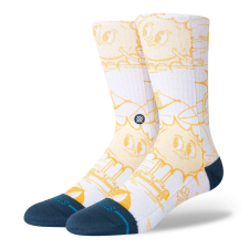  Stance Sonnys Crew zokni Unisex Sárga L férfi zokni