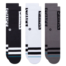  Stance the og 3 pack zokni unisex színes l