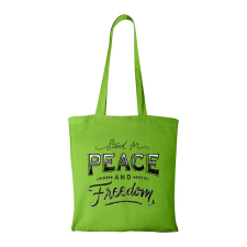 Stand for peace - Bevásárló táska Zöld egyedi ajándék