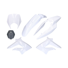 Standard Parts Burkolatkészlet 6 db, fehér Derbi DRD X-treme 2011 - 2017 egyéb motorkerékpár alkatrész
