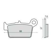 Standard Parts Fékbetétek Beta RR Standard Parts Futómű és fék alkatrészek Fékalkatrészek egyéb motorkerékpár alkatrész