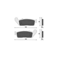 Standard Parts Féktárcsák Yamaha Xmax egyéb motorkerékpár alkatrész