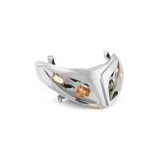 Standard Parts Fényszóró Quattro, Peugeot Speedfight II króm motorkerékpár fényszóró