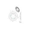 Standard Parts Hátsó lánckerék 56 fogas Peugeot 103 SPX / RCX (Grimeca felnik d.98mm) Standard Parts  Kategorizálatlan termékek