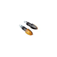 Standard Parts Irányjelzők LED Fighter narancs / karbon megjelenés motorkerékpár irányjelző