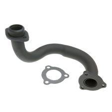 Standard Parts Kipufogócső fekete korlátozás nélküli Derbi / Gilera / Aprilia egyéb motorkerékpár alkatrész