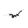 Standard Parts Lábpihentető rúd fekete oldalsó állványtartóval + összecsukható lábtámaszok Simsonhoz Standard Parts Vázak, idomok, kiegészítők Idomok, burkolat elemek