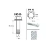 Standard Parts Motorcsavar kulcs mérete 10 M6x35 ezüst (10 db) Standard Parts Kategorizálatlan termékek