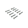 Standard Parts SP-95513 CVT fedél csavar szett 50 4T ezüst Standard Parts  Motor alkatrészek Csavarok és alkatrészek