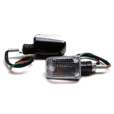 Standard Parts Visszajelző lámpák Replay mini téglalap alakú fekete egyéb motorkerékpár alkatrész