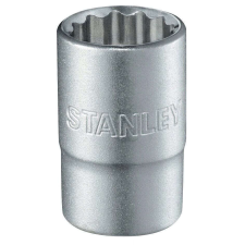 Stanley 1/2 " 12 pt dugókulcs, négyzet alakú, 23 mm-es dugókulcs