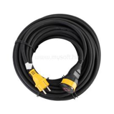 Stanley SXECCR91A1E 10 méter 3x1,5mm IP44 szürke hosszabbító (SXECCR91A1E) hosszabbító, elosztó