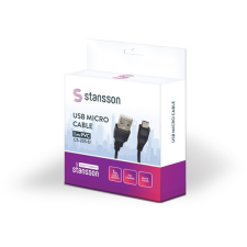 STANSSON 1m USB micro kábel kábel és adapter