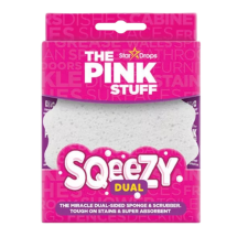 Star Drops Ltd. The Pink Stuff Sqeezy Dual mosogató és súrolószivacs tisztító- és takarítószer, higiénia