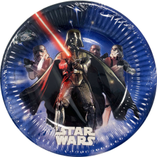 Star Wars Lightsaber Papírtányér 8 db-os 19,5 cm party kellék