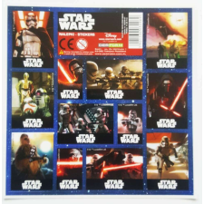 Star Wars matrica 16x16cm, többféle matrica