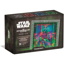 Star Wars Metamorphic 520 db-os puzzle LED-es keretben Clementoni kreatív és készségfejlesztő