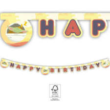 Star Wars The Mandalorian Happy Birthday felirat FSC 2 m party kellék